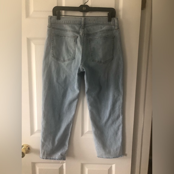 GAP Petite “Girlfriend Mid Rise” Light Blue Jeans - Picture 2 of 13